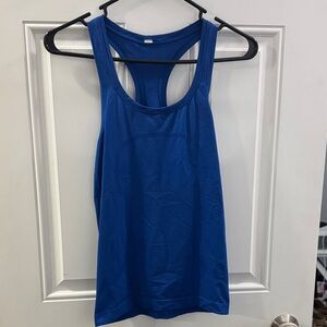 Lululemon Athletica Vibrant Blue Tank Top